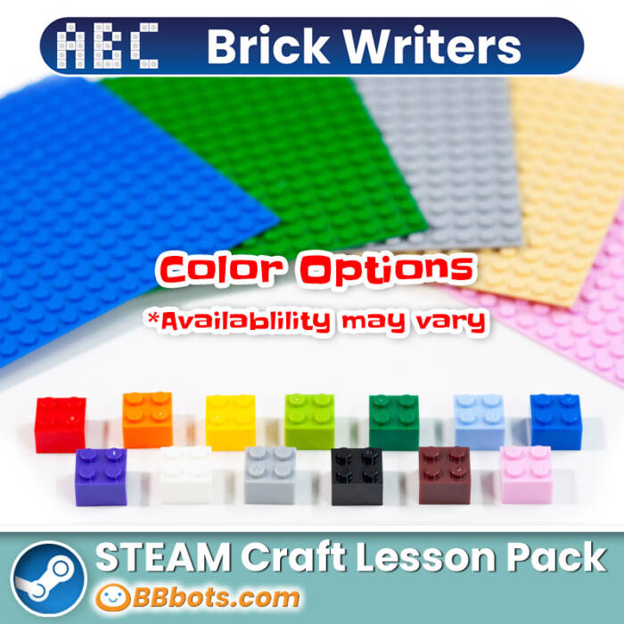 color options brick writers steam kit