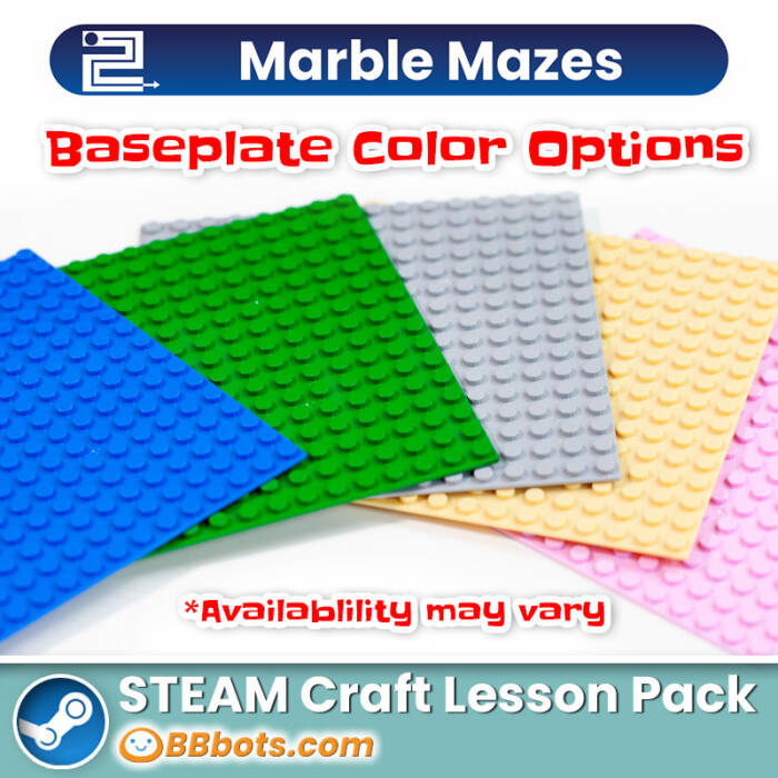 marble mazes steam kit baseplate colors