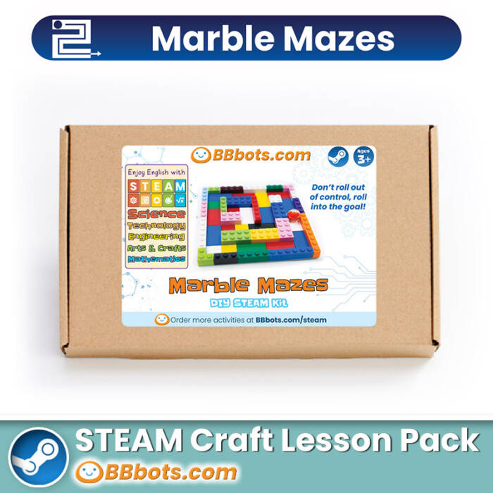 marble mazes steam kit box